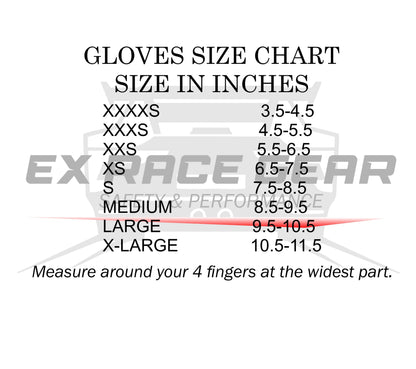 2026 McLaren Formula 1 Team Racing Gloves  | Replica Edition Ex Race Gear