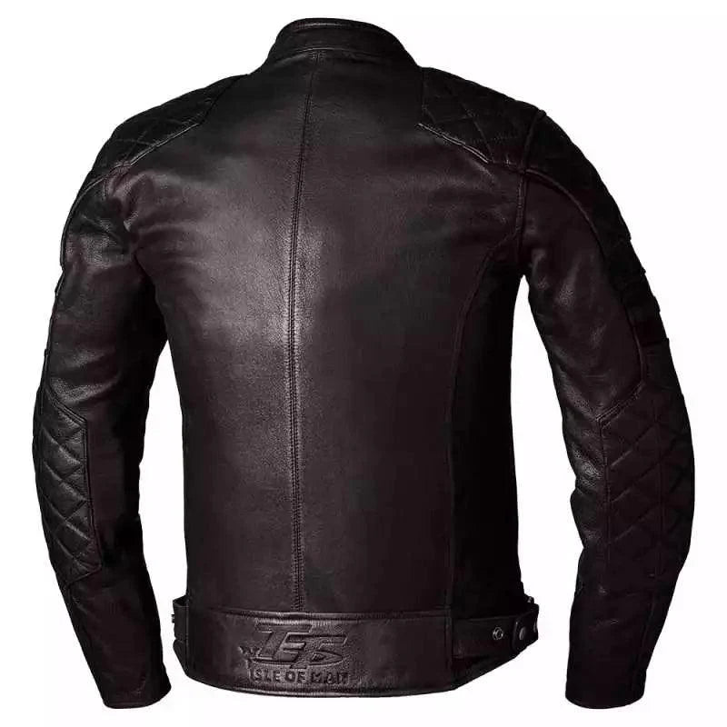 IOM TT HILLBERRY 2 CE MENS LEATHER JACKET - Speedxcrafts