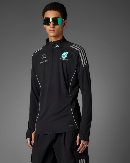 Mens 2025 Mechanics Top Black  - Ex Race Gear