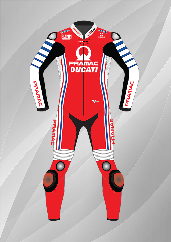Jack Miller Ducati Paramac MotoGP 2020 Leather Race Suit MotoLords