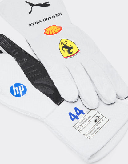 2025 Scuderia Ferrari Lewis Hamilton racing gloves Ex Race Gear