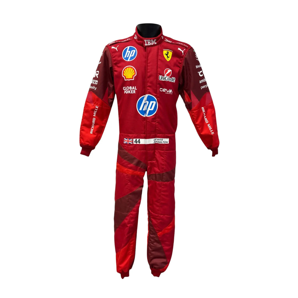 Lewis Hamilton Scuderia Ferrari HP Las Vegas 2025 Race Suit - Ex Race Gear