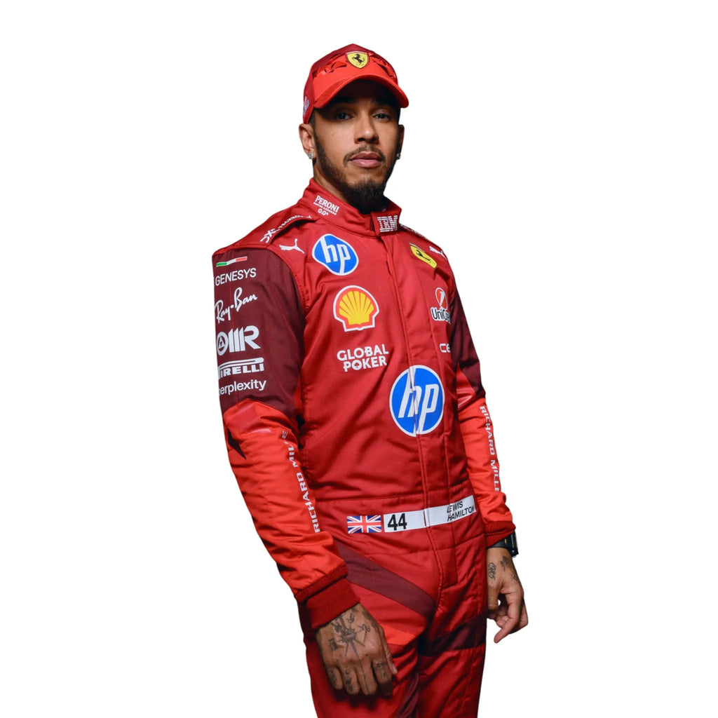 Lewis Hamilton Scuderia Ferrari HP Las Vegas 2025 Race Suit - Ex Race Gear