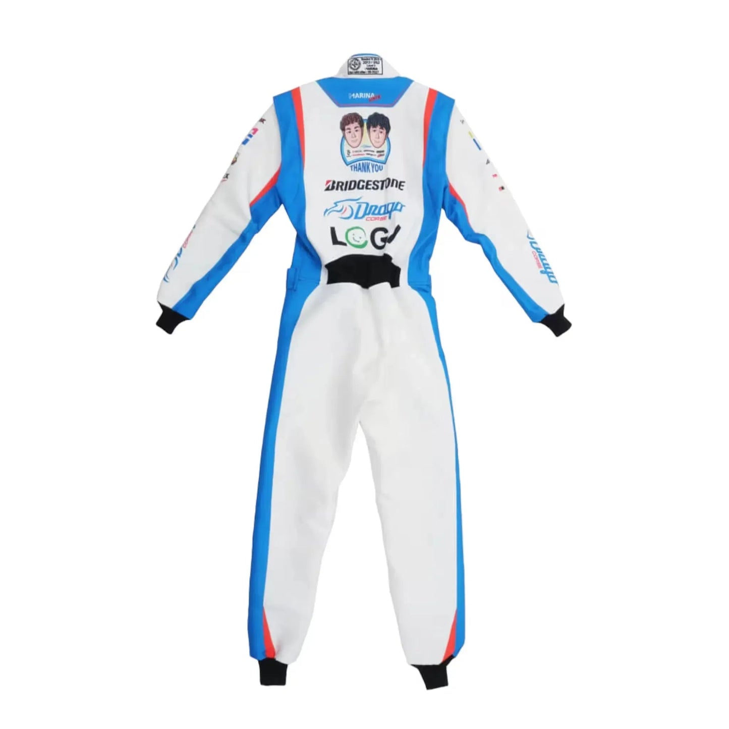 Marina Unik Hironobu Shimizu Final Edition Custom Kart Suits DASH RACEGEAR