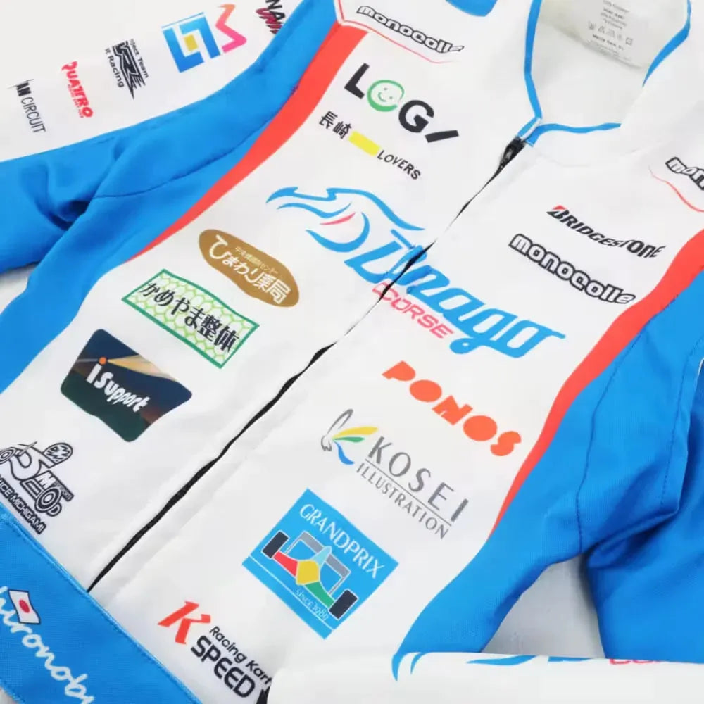 Marina Unik Hironobu Shimizu Final Edition Custom Kart Suits DASH RACEGEAR