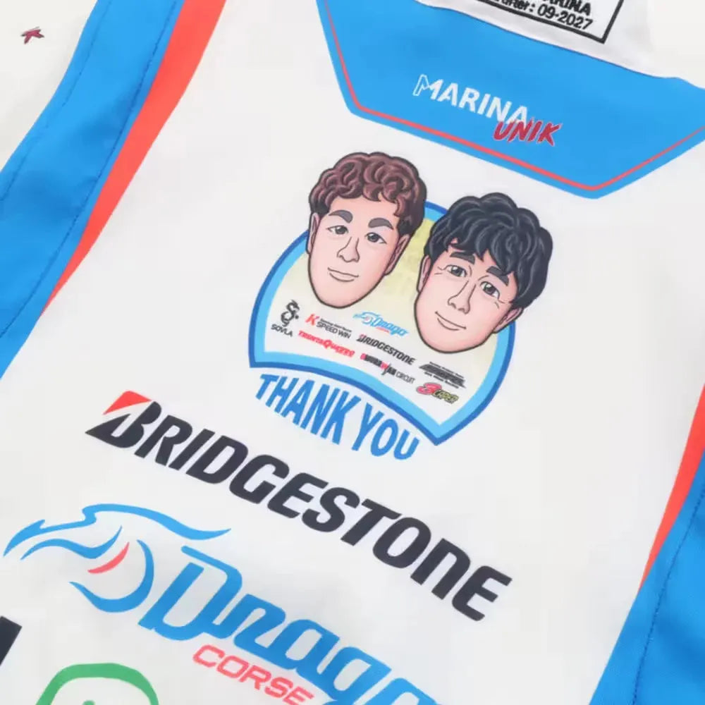 Marina Unik Hironobu Shimizu Final Edition Custom Kart Suits DASH RACEGEAR