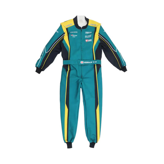 Marina Unik My Cars Green Racing Kart Suits DASH RACEGEAR