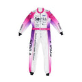 Marina Unik Sovla White Racing Kart Suits | Ex Race Gear
