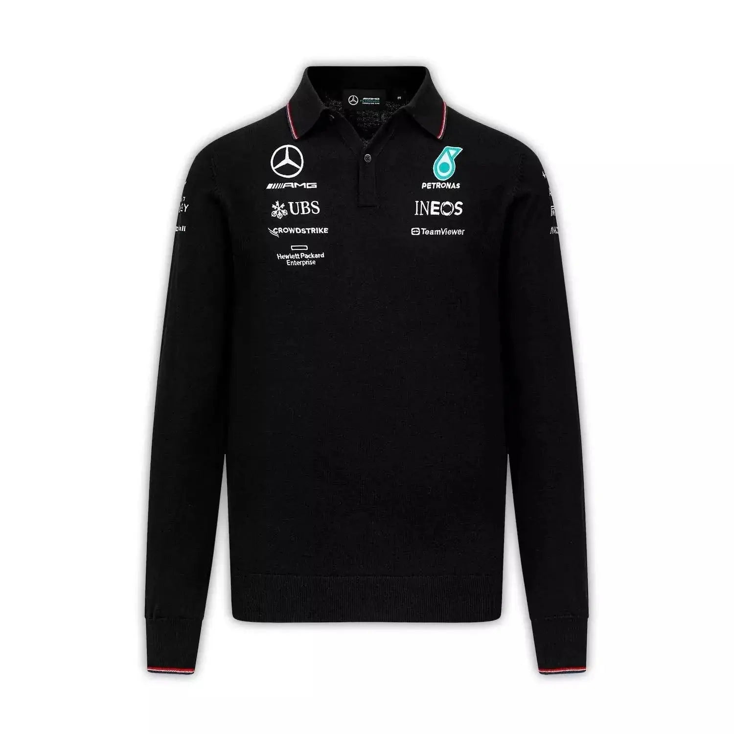 Mercedes-AMG Petronas 2023 Team Longsleeve Polo - Ex Race Gear