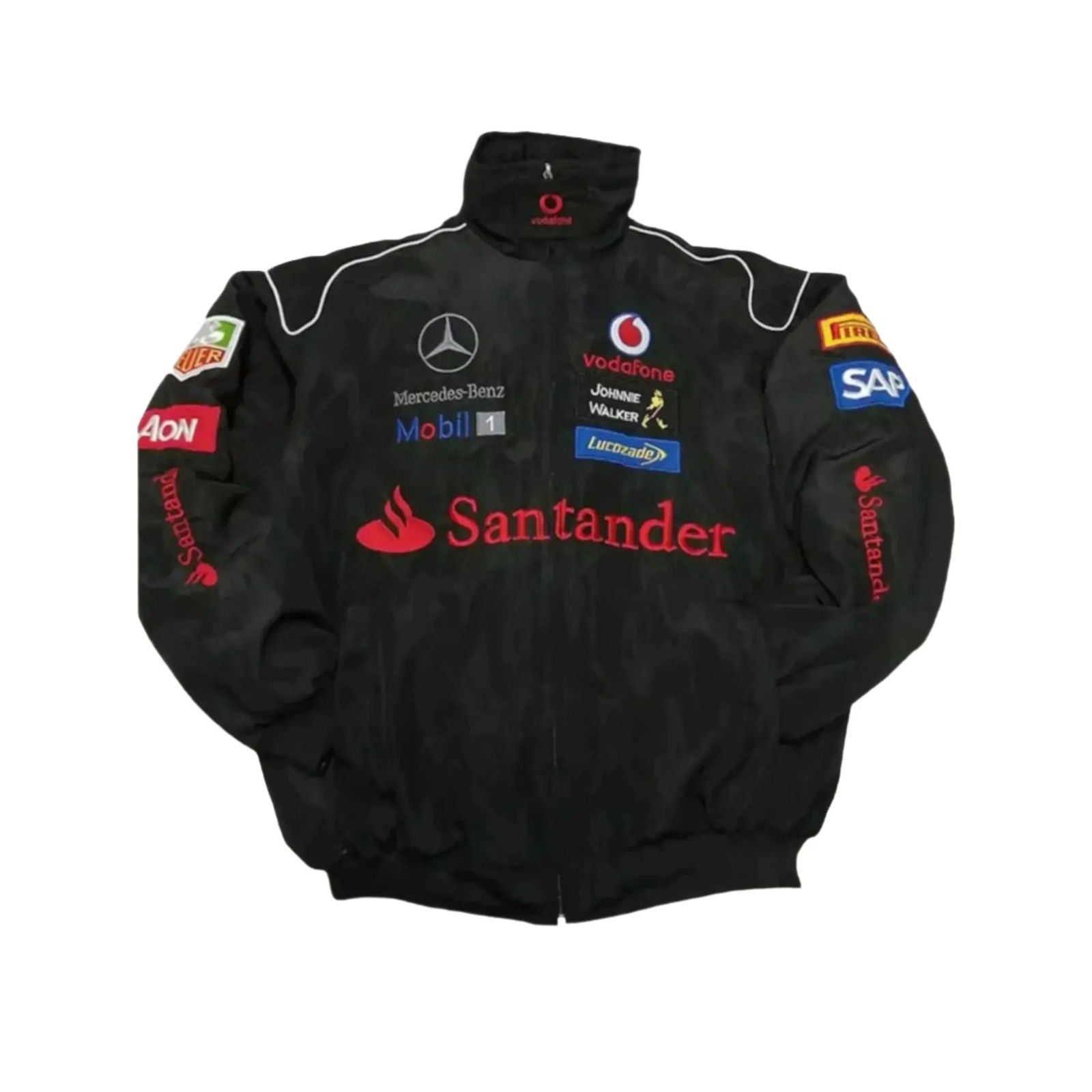 Mercedes AMG F1 Y2K Racing Bomber Style Jacket - Speedxcrafts