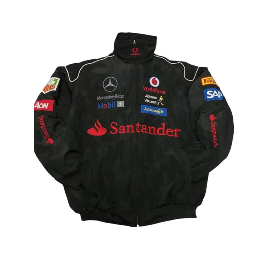 Mercedes AMG F1 Y2K Racing Bomber Style Jacket - Speedxcrafts