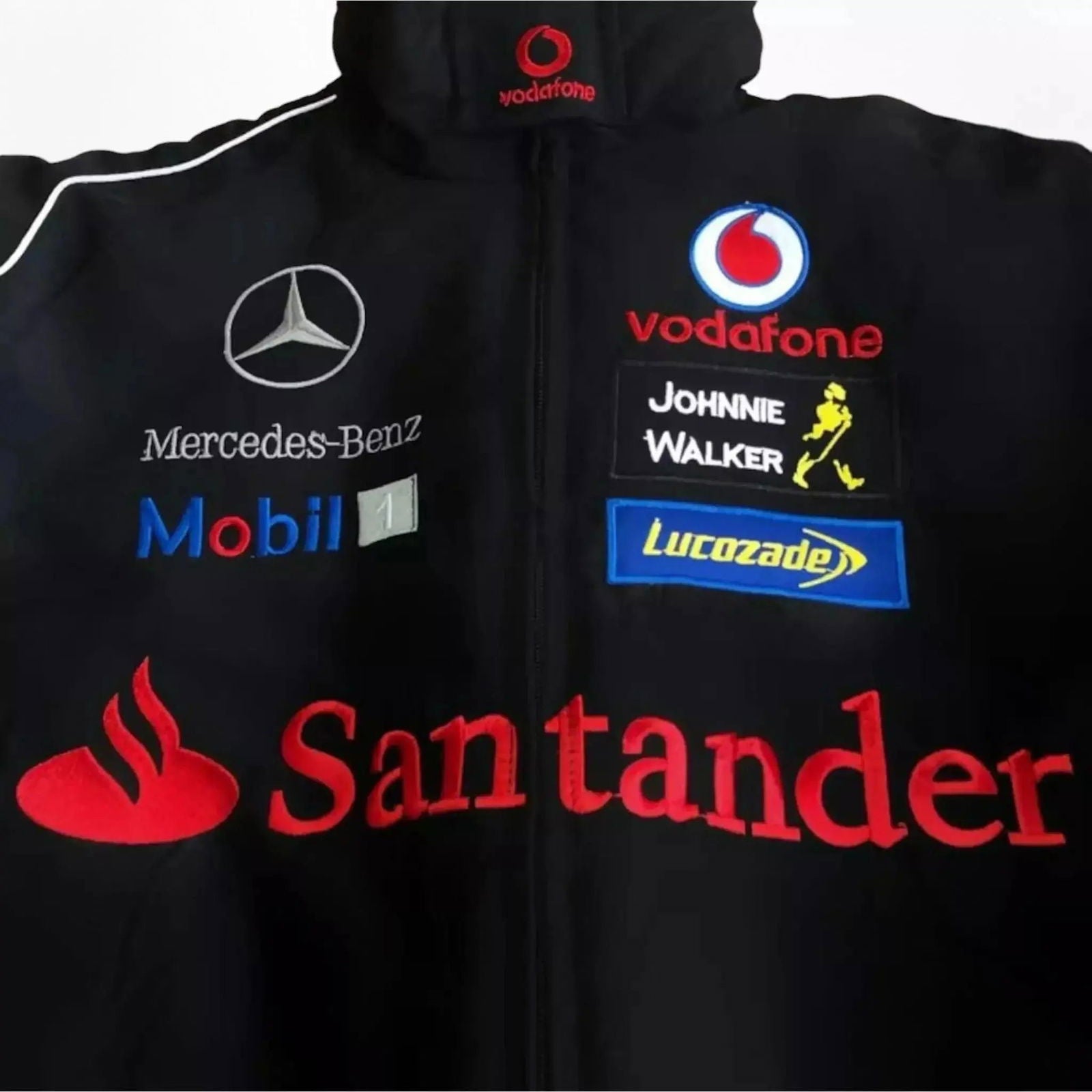 Mercedes AMG F1 Y2K Racing Bomber Style Jacket - Speedxcrafts