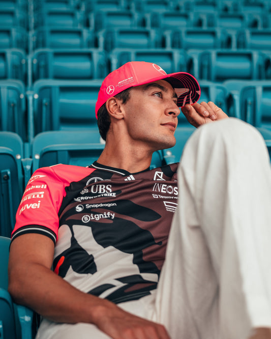 2025 Special Edition Miami Driver Cap Pink Mercedes-AMG PETRONAS F1 Team