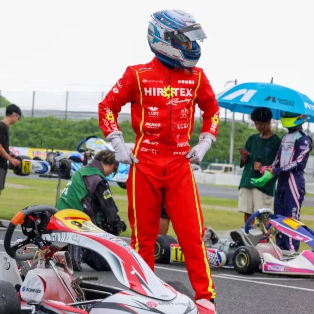 Monocolle Marina Hirotex Red Unik Racing Kart Suit | Ex Race Gear