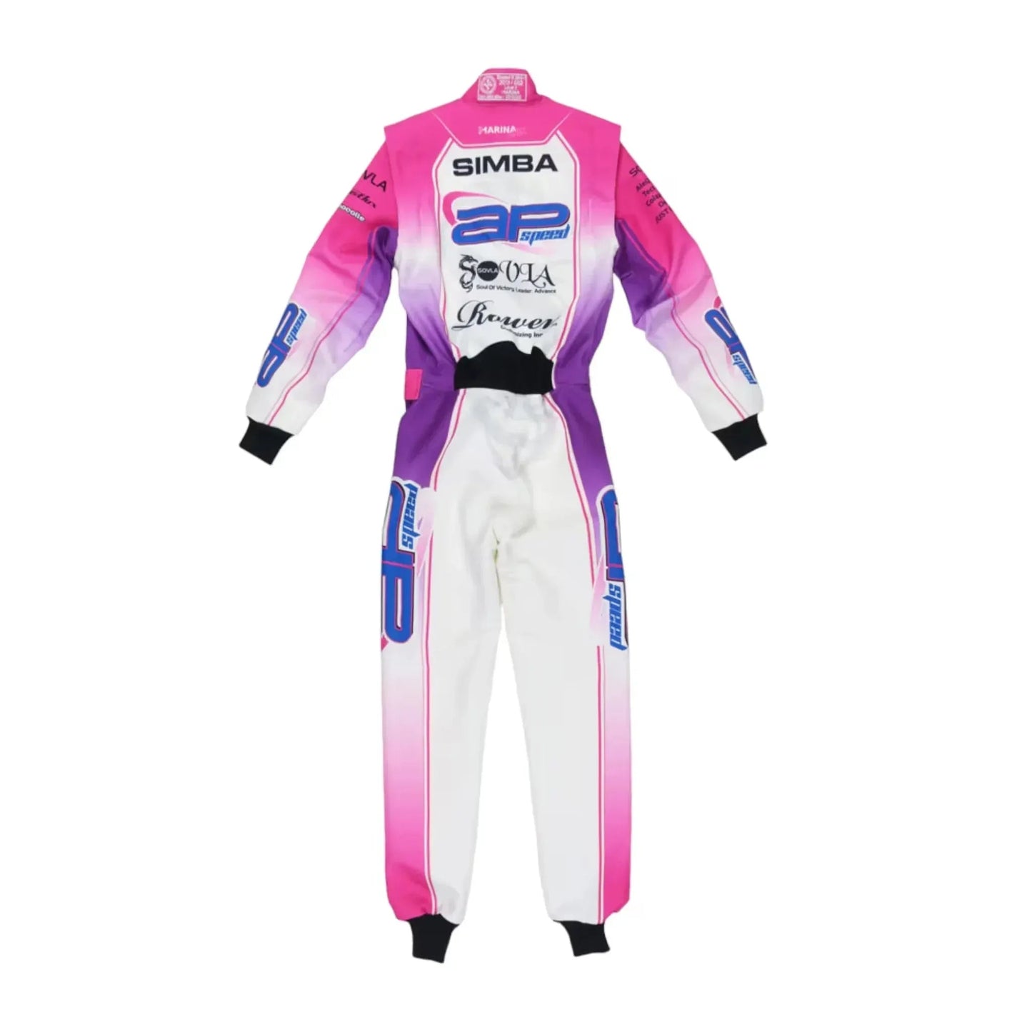 Monocolle Marina Unik Racing Kart AP Speed Sovla Suit DASH RACEGEAR