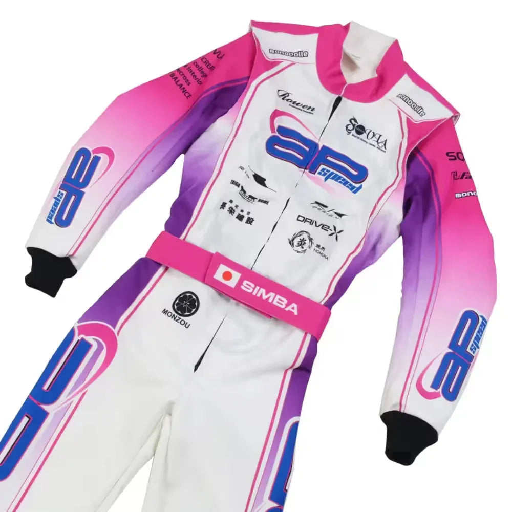 Monocolle Marina Unik Racing Kart AP Speed Sovla Suit DASH RACEGEAR