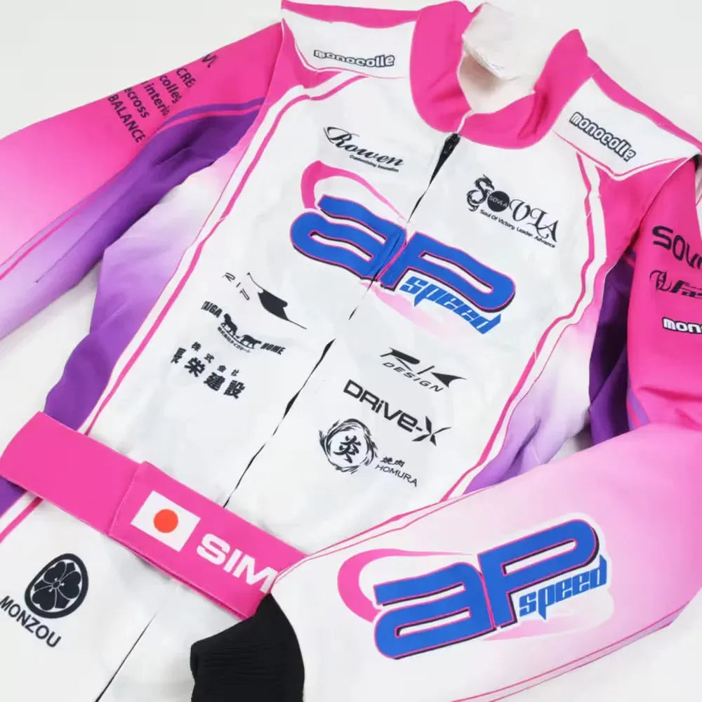 Monocolle Marina Unik Racing Kart AP Speed Sovla Suit DASH RACEGEAR