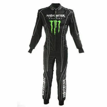 Monster Energy Sublimation Printed Race Suit | Vibrant Racing Gear - Ex Race Gear