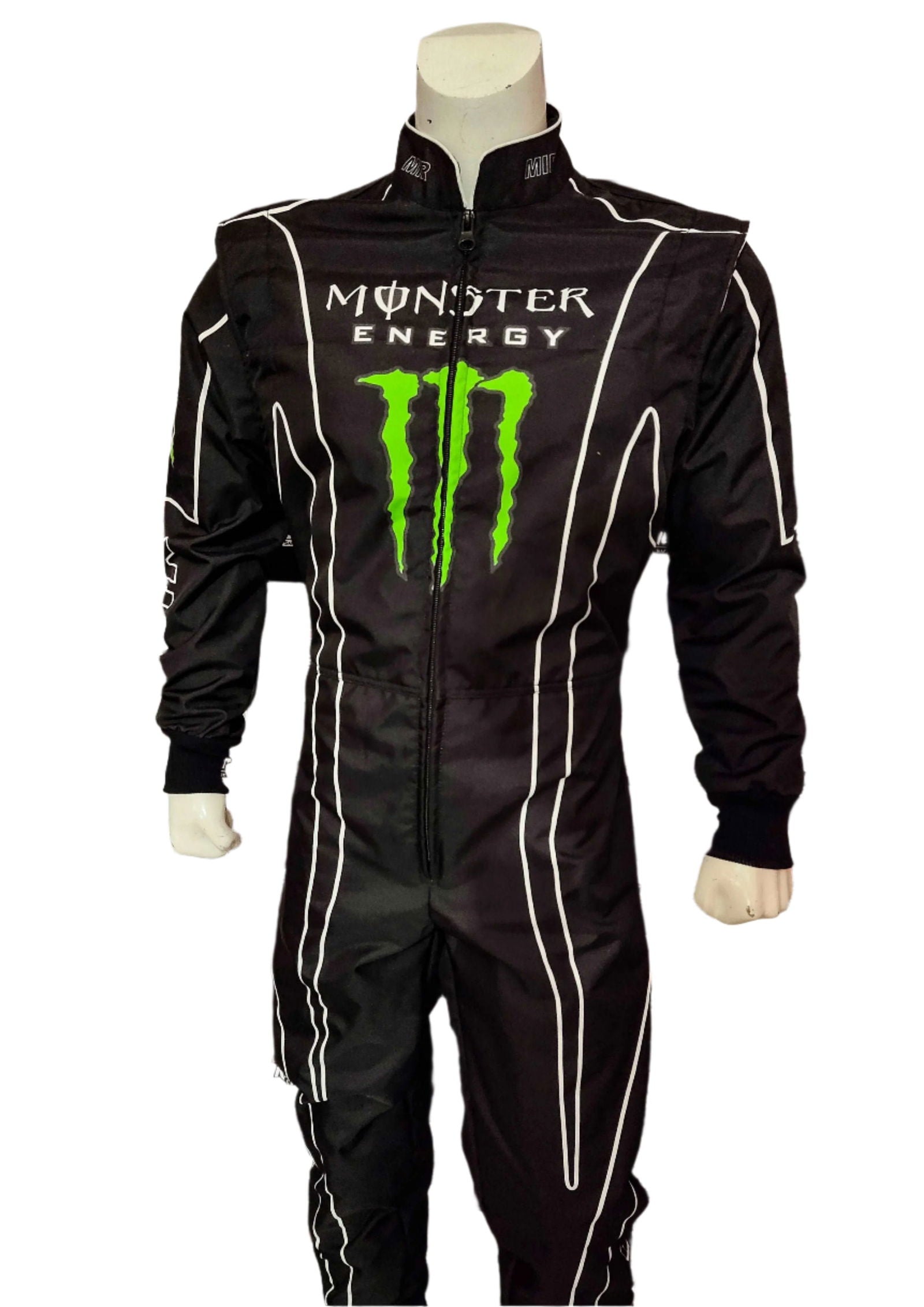 Monster Energy Sublimation Printed Race Suit | Vibrant Racing Gear - Ex Race Gear