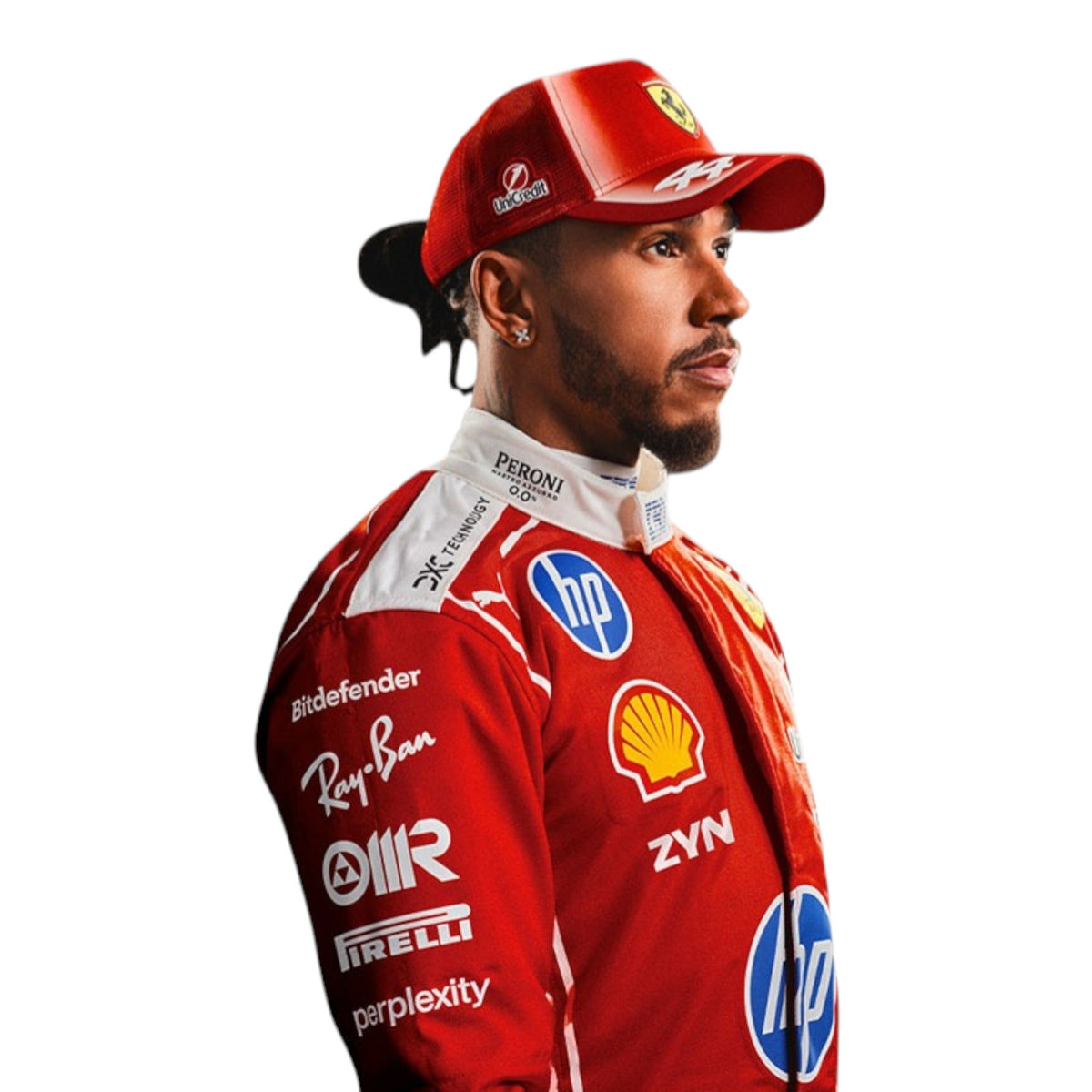 NEW 2026 Lewis hamilton Scuderia Ferrari HP Replica F1 Team Race Suit - Ex Race Gear