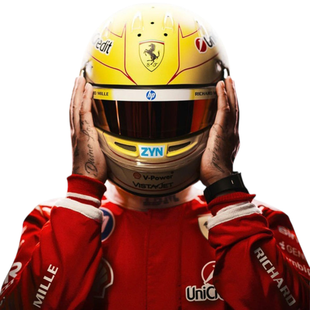 NEW 2026 Lewis hamilton Scuderia Ferrari HP Replica F1 Team Race Suit - Ex Race Gear