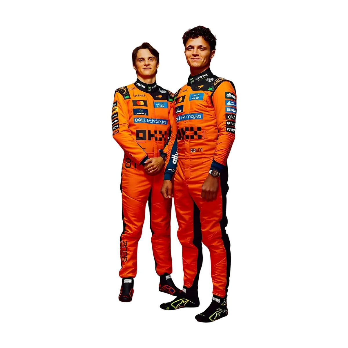 NEW 2026 McLaren F1 Team Race Suit Replica Ex Race Gear