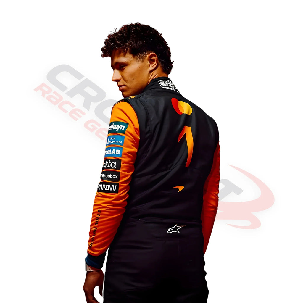 NEW 2026 McLaren F1 Team Race Suit Replica | Ex Race Gear