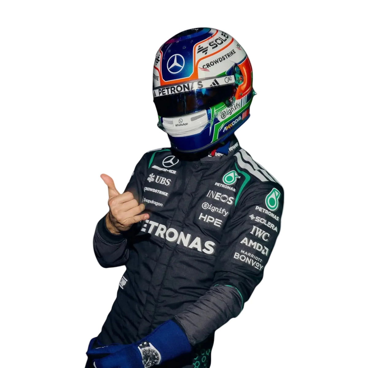 NEW 2026 Mercedes F1 Team Race Suit Replica