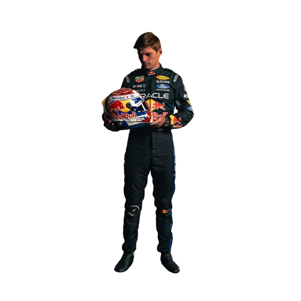 NEW 2026 Red Bull Racing Max Verstappen Replica F1 Team Race Suit - Ex Race Gear