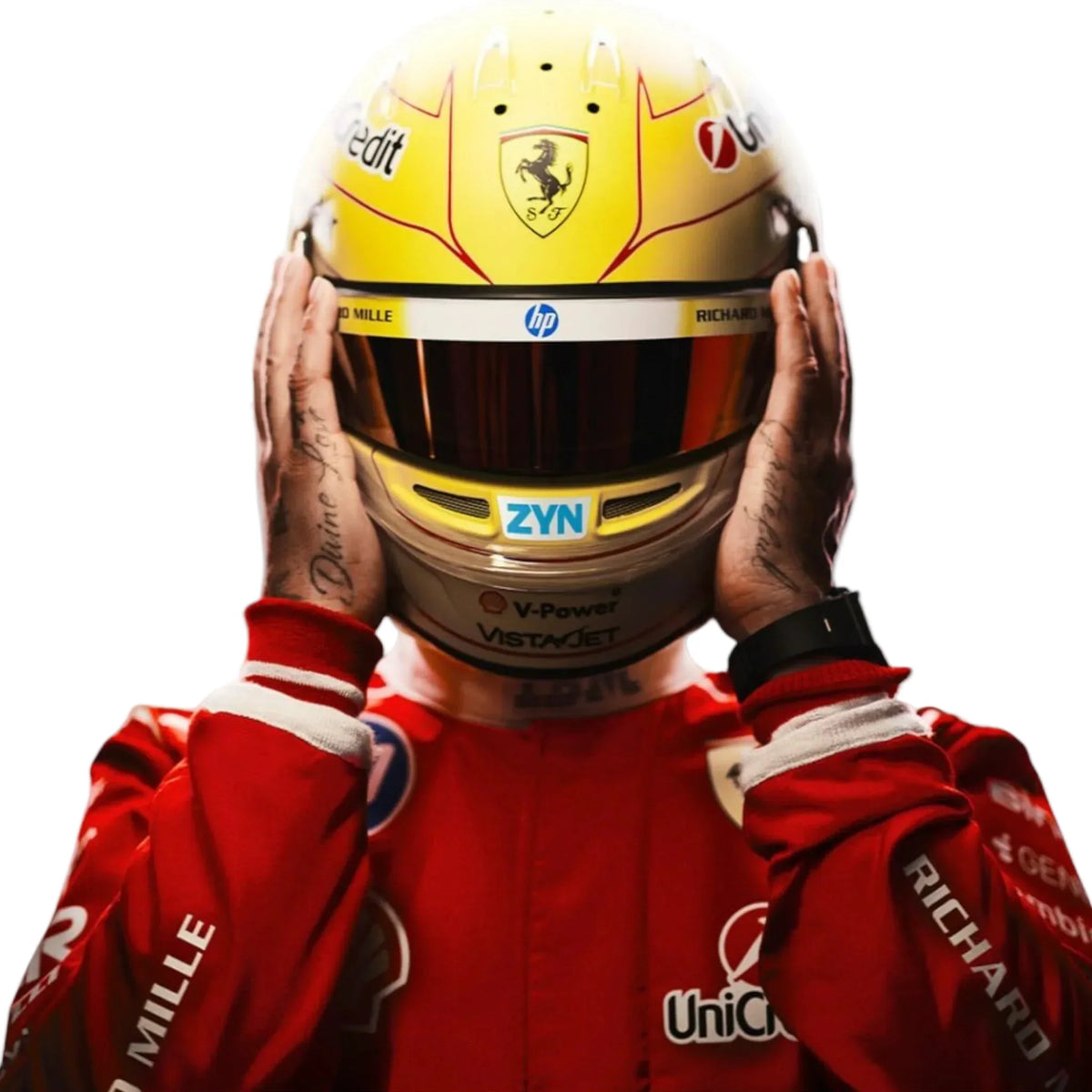 NEW 2026 Scuderia Ferrari HP F1 Team Race Suit Replica