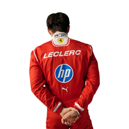 NEW 2026 Scuderia Ferrari HP F1 Team Race Suit Replica Ex Race Gear