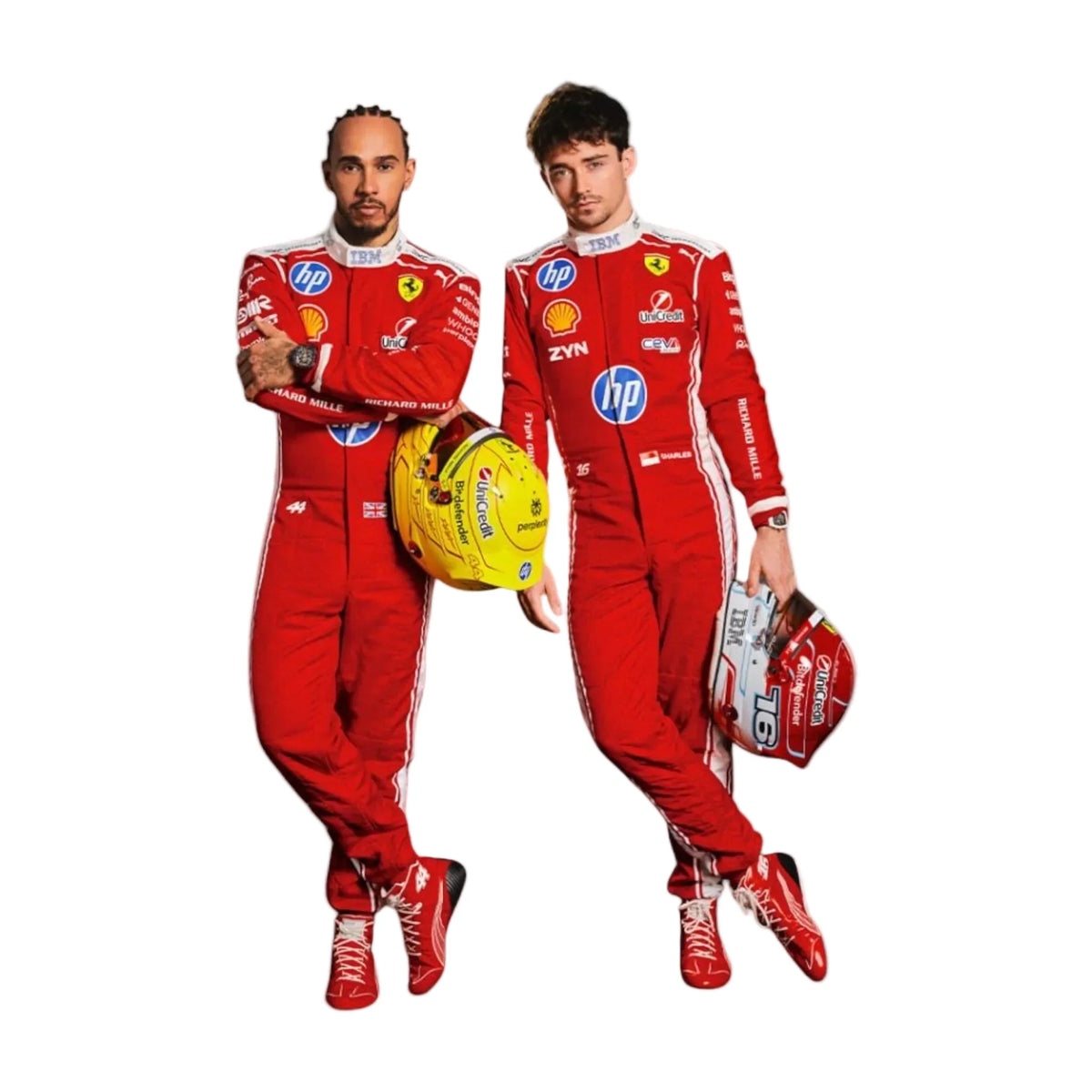 NEW 2026 Scuderia Ferrari HP F1 Team Race Suit Replica