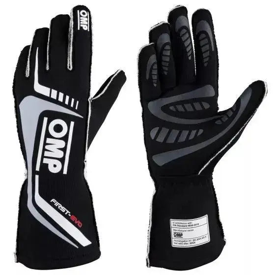 OMP First Evo Race Gloves | Ex Race Gear