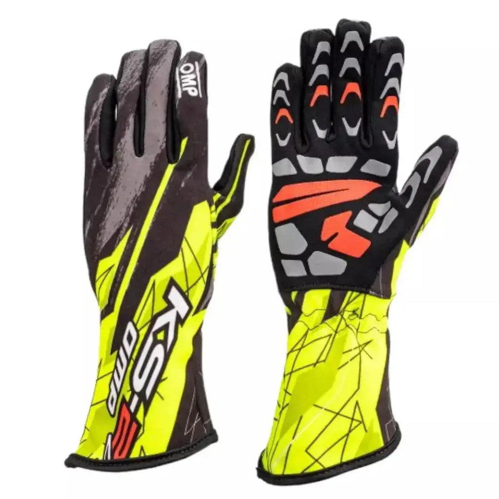 OMP KS-2R Kart Gloves – Child Sizes | Ex Race Gear