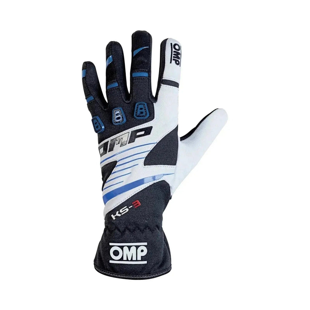 OMP KS-3 Kart Gloves - Adult Sizes | Ex Race Gear