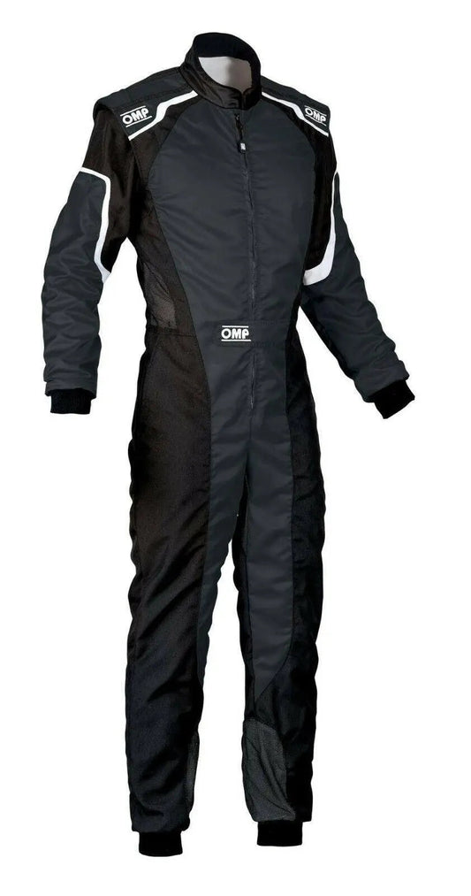 OMP KS-3 Suit Black Go Karting Racing Overall CIK 3 Layers 2019 - Ex Race Gear