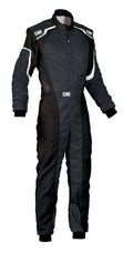 OMP KS-3 Suit Black Go Karting Racing Overall CIK 3 Layers 2019 - Ex Race Gear