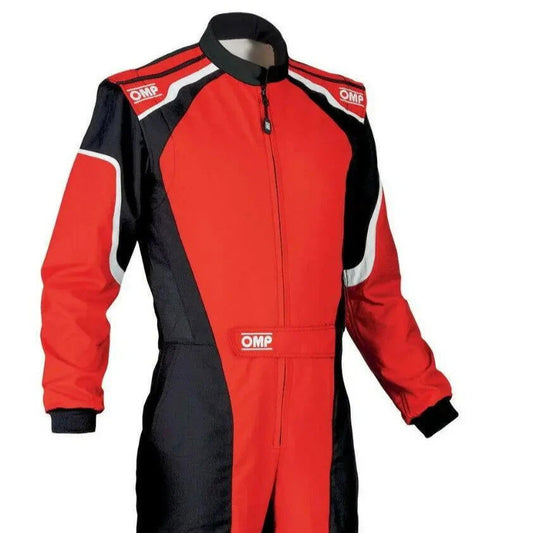OMP KS-3 Suit Red Go Karting Racing Overall CIK 3 Layers 2019 - Ex Race Gear