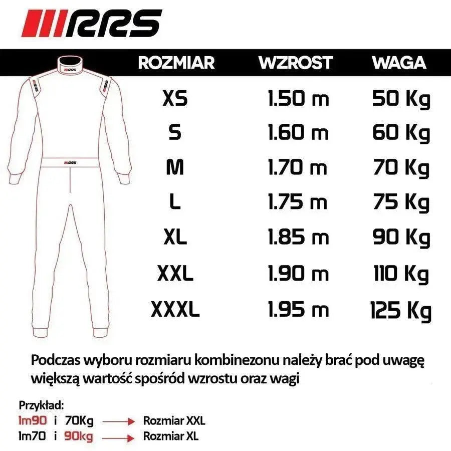 RRS VICTORY COVERALL - Ex Race Gear

