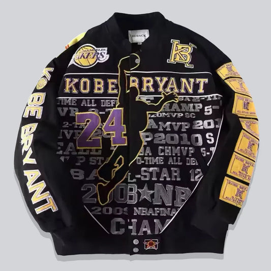 Rare KOBE BRYANT Vintage Embroidered Jacket - Unisex SHABA Collection