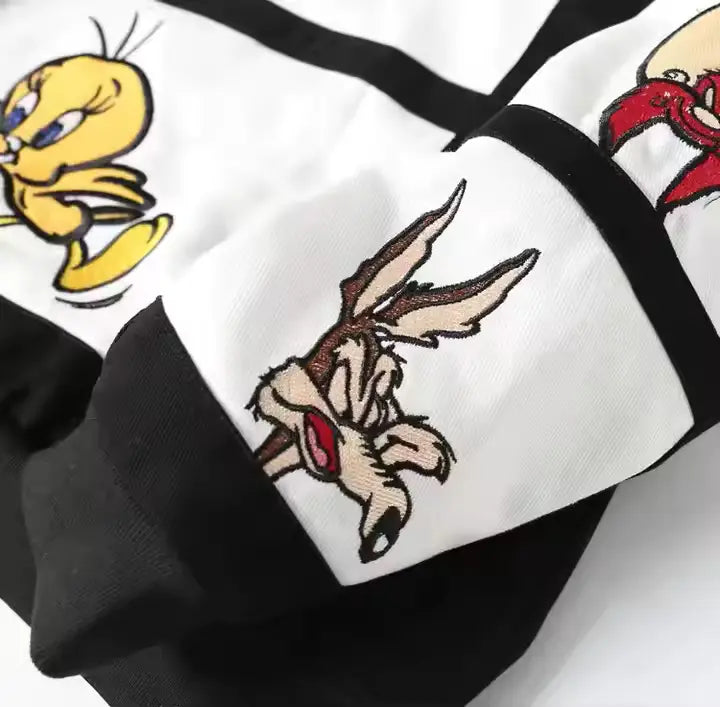Rare Looney Tunes NASCAR Vintage Embroidered Jacket - Unisex SHABA Collection
