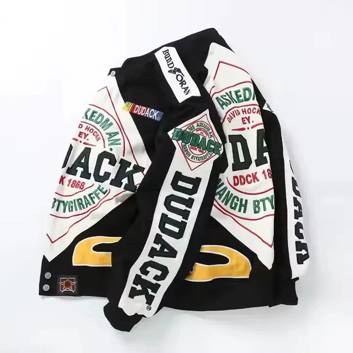 Rare Maskedman Vintage Embroidered Jacket - Unisex | Ex Race Gear