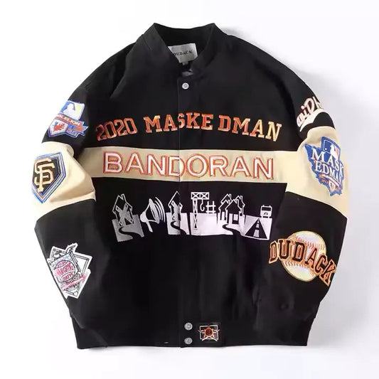 Rare Maskedman Vintage Embroidered Jacket - Unisex SHABA Collection
