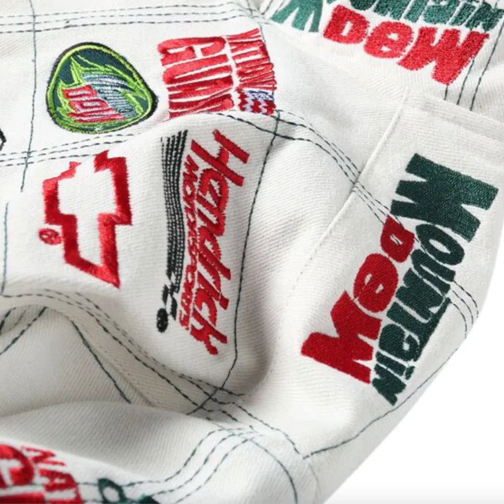 Rare Mountain Dew NASCAR Vintage Embroidered Jacket - Unisex SHABA Collection