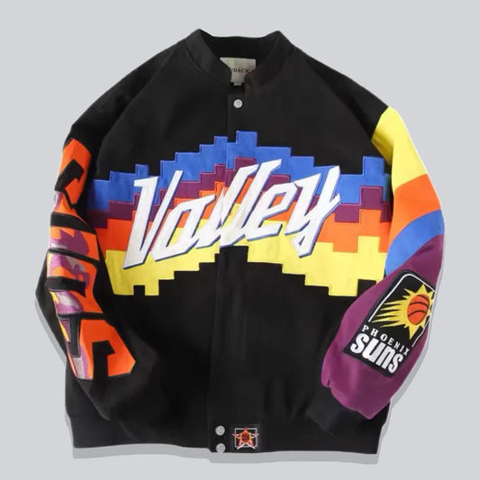 Rare PHOENIX SUNS Vintage Embroidered Jacket - Unisex SHABA Collection