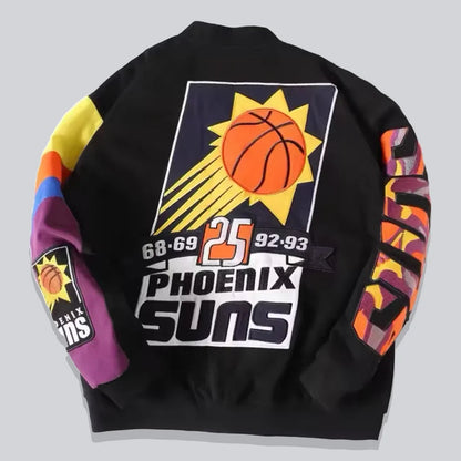 Rare PHOENIX SUNS Vintage Embroidered Jacket - Unisex SHABA Collection