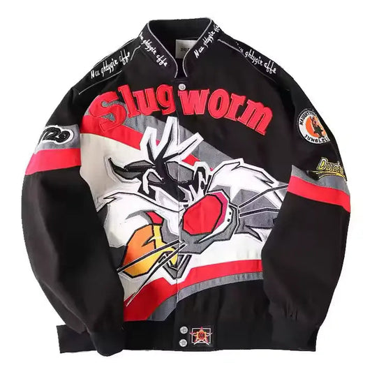 Rare Slugworm Vintage Embroidered Jacket - Unisex SHABA Collection
