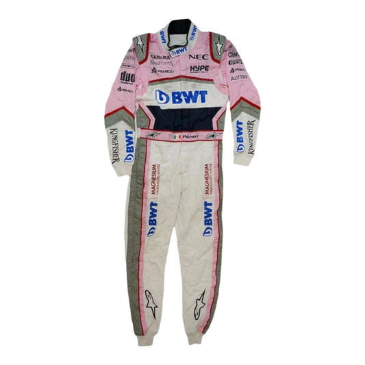 SERGIO PEREZ 2018 RACE SUIT SAHARA FORCE INDIA F1 TEAM - Ex Race Gear