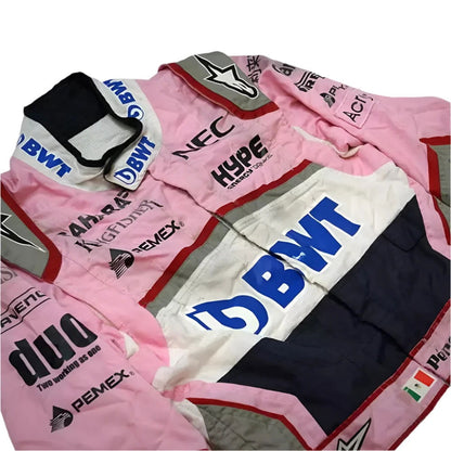 SERGIO PEREZ 2018 RACE SUIT SAHARA FORCE INDIA F1 TEAM - Ex Race Gear