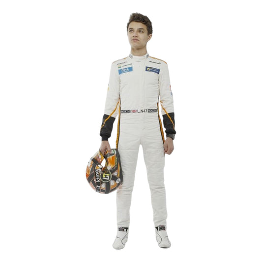 2017 Lando Norris Mclaren Formula 1 Race Suit Ex Race Gear